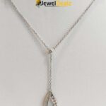 Chain with Stylish Pendent in Sterling Silver Pure 925 BIS Hallmarked