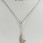 Chain with Stylish Pendent in Sterling Silver Pure 925 BIS Hallmarked
