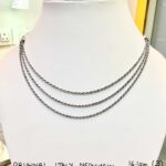 Italy Neck Chain in Sterling Silver Pure 925 BIS Hallmarked