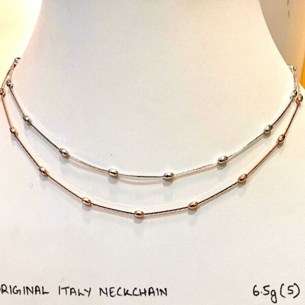 Italy Neck Chain in Sterling Silver Pure 925 BIS Hallmarked