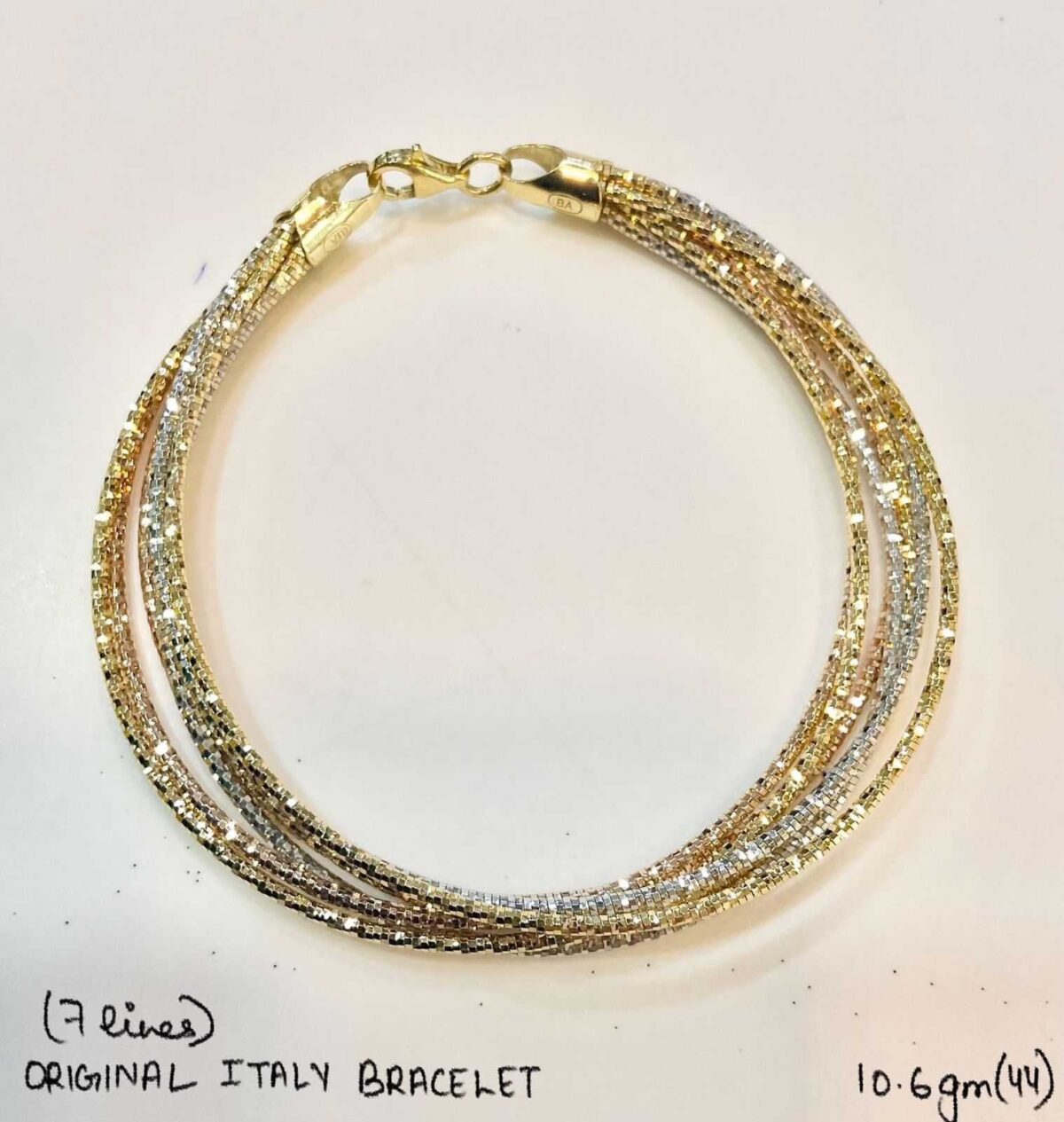 Omega Ladies Bracelet in Sterling Silver Pure 925 BIS Hallmarked