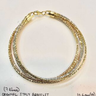 Omega Ladies Bracelet in Sterling Silver Pure 925 BIS Hallmarked