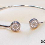 Ladies Loop Kada Sterling Silver Pure 925 BIS Hallmarked