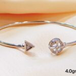 Ladies Circle Arrow Kada Sterling Silver Pure 925 BIS Hallmarked