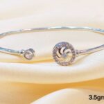Ladies Solitaire Kada Sterling Silver Pure 925 BIS Hallmarked