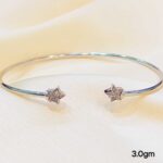 Ladies Stars Kada Sterling Silver Pure 925 BIS Hallmarked