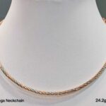 Omega Neck Chain in Sterling Silver Pure 925 BIS Hallmarked