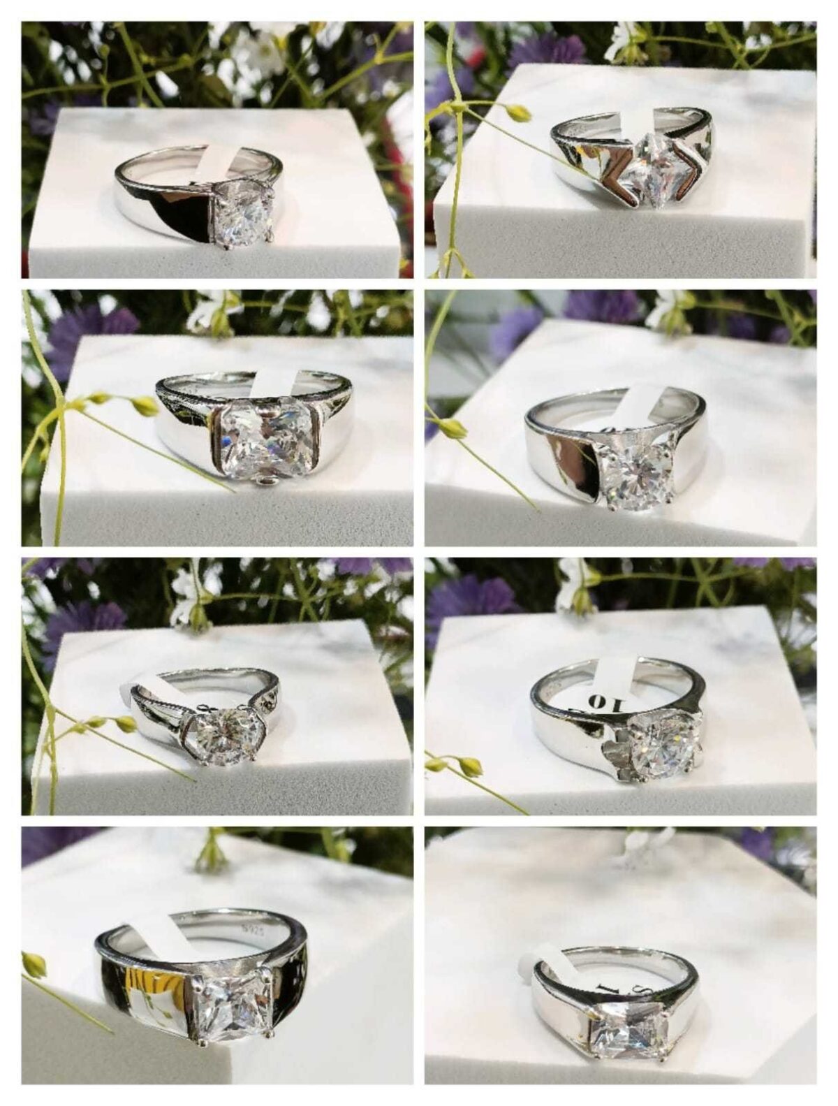 Gents Solitaire Ring in Sterling Silver Pure 925 BIS Hallmarked - Image 1