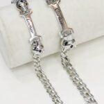 Cartier Curb Bracelet in Sterling Silver Pure 925 BIS Hallmarked