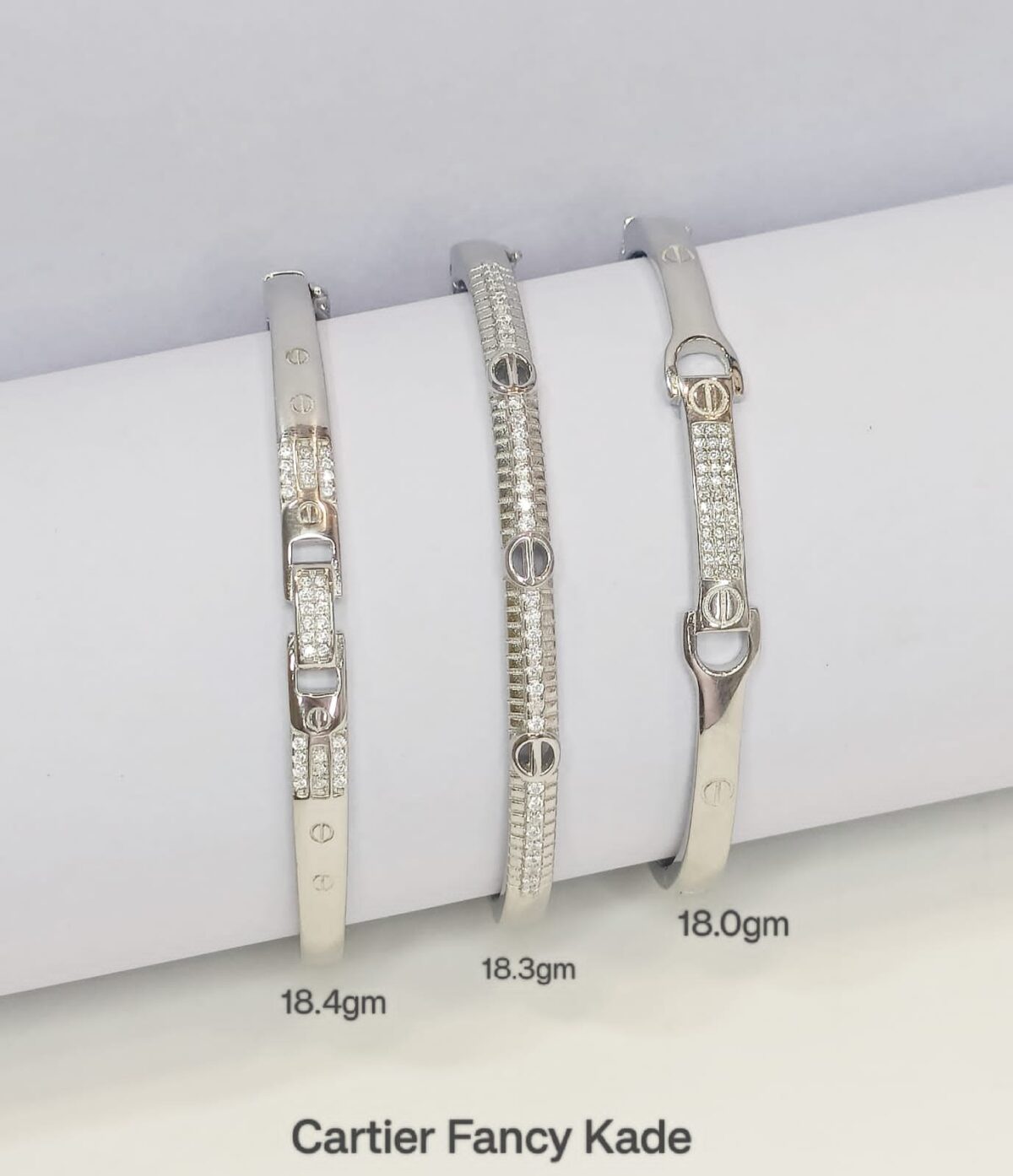Ladies Swarovski Kada Sterling Silver Pure 925 BIS Hallmarked - Image 1