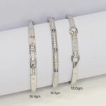 Ladies Swarovski Kada Sterling Silver Pure 925 BIS Hallmarked