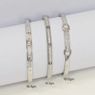 Ladies Swarovski Kada Sterling Silver Pure 925 BIS Hallmarked
