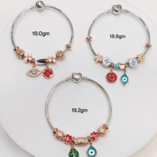 Ladies Swarovski Kada Sterling Silver Pure 925 BIS Hallmarked
