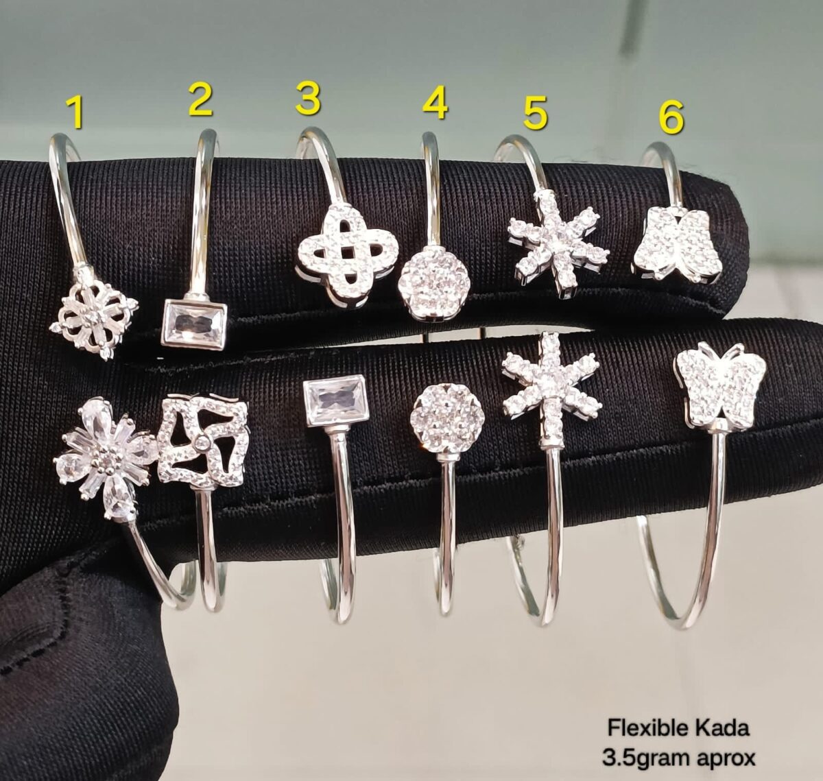 Ladies Kada Sterling Silver Pure 925 BIS Hallmarked - Image 1
