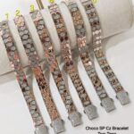 Choco SP Mens Bracelet in Sterling Silver Pure 925 BIS Hallmarked