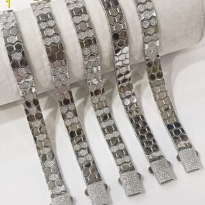 Choco SP Mens Bracelet in Sterling Silver Pure 925 BIS Hallmarked