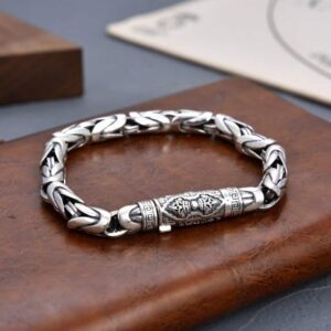 Men's Turkey Bracelets in Sterling Silver Pure 925 BIS Hallmarked