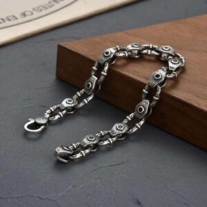 Men's Turkey Bracelets in Sterling Silver Pure 925 BIS Hallmarked