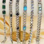 Men's Turkey Bracelets in Sterling Silver Pure 925 BIS Hallmarked