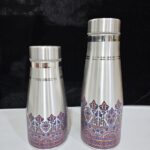 Nakkasi Silver Water Bottle Pure 925 BIS Hallmarked