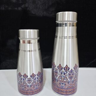 Nakkasi Silver Water Bottle Pure 925 BIS Hallmarked