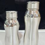 Designer Silver Water Bottle in Pure 925 BIS Hallmarked