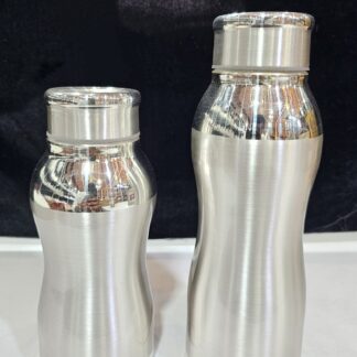 Designer Silver Water Bottle in Pure 925 BIS Hallmarked