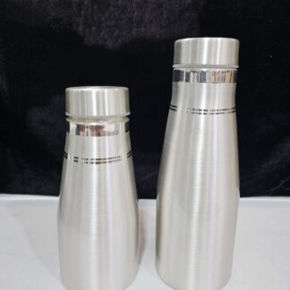 Stylish Silver Water Bottle in Pure 925 BIS Hallmarked Silver