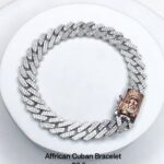 African Cuban Bracelet in Sterling Silver Pure 925 BIS Hallmarked