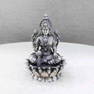 Maa Dhanalakshmi Silver Idol