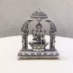 Lakshmi Big Arch Pure Silver Idol
