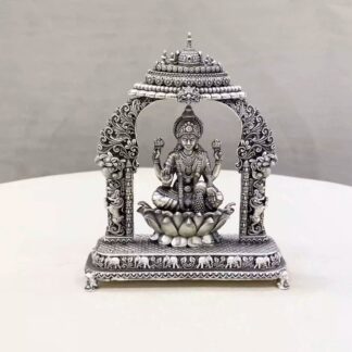 Lakshmi Big Arch Pure Silver Idol