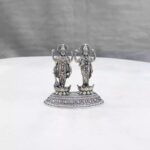 Lakshmi Narayan Pure Silver Idol