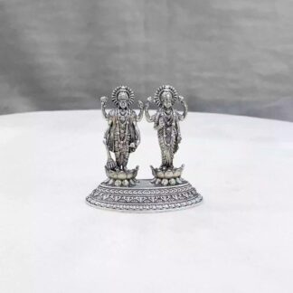 Lakshmi Narayan Pure Silver Idol