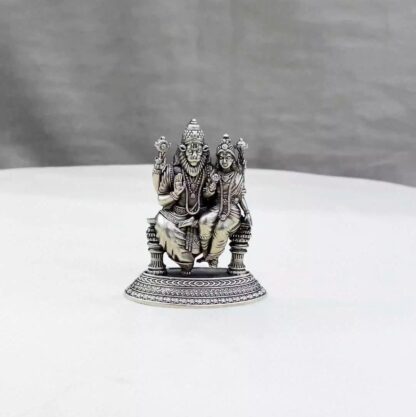 Lakshmi Narsimha Pure Silver Idol