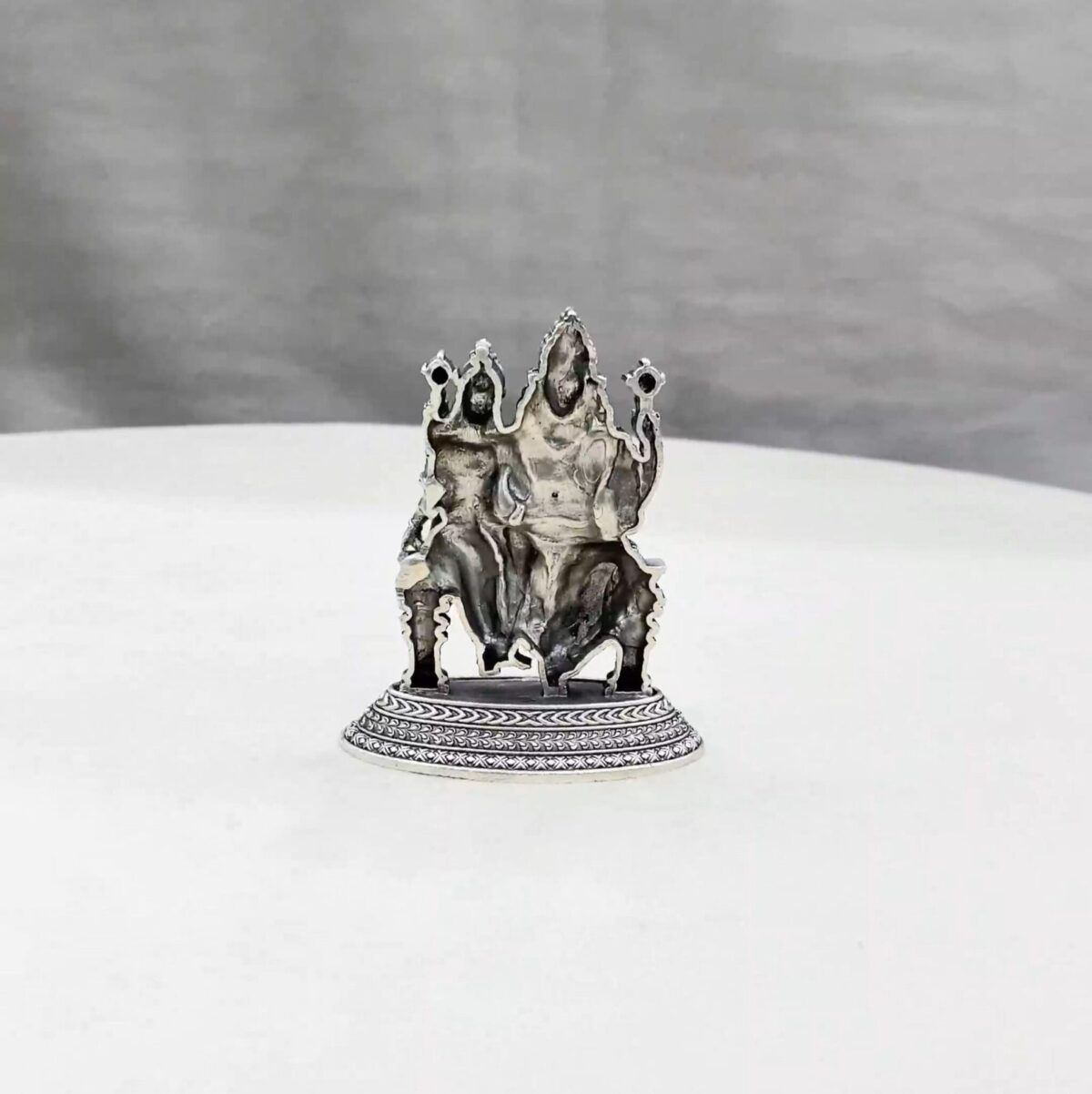 Lakshmi Narsimha Pure Silver Idol