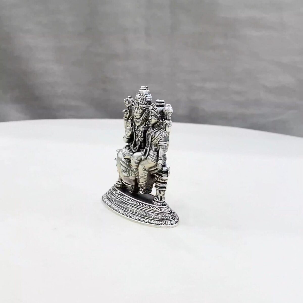 Lakshmi Narsimha Pure Silver Idol