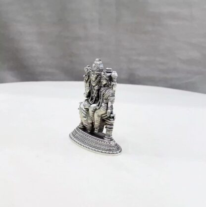 Lakshmi Narsimha Pure Silver Idol - Image 4