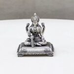 Pure Silver Lakshmi Peetam Idol