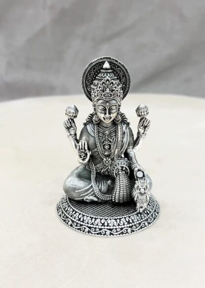 Maa Lakshmi Silver Idol