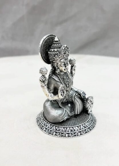 Maa Lakshmi Silver Idol - Image 3