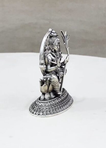Lalitha Devi Pure Silver Idol - Image 3