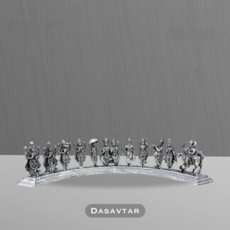 Dasavtar Curve Pure Silver Idol