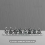 Ashtalakshmi Straight Pure Silver Idol