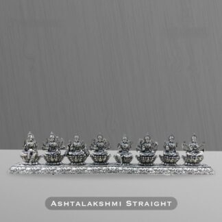 Ashtalakshmi Straight Pure Silver Idol
