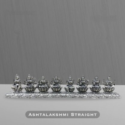 Ashtalakshmi Straight Pure Silver Idol
