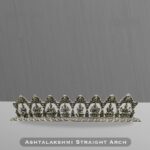 Ashtalakshmi Straight Balaji Arch Pure Silver Idol