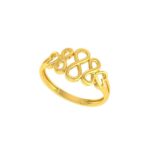 Infiniy Ladies Ring Hallmarked Pure Gold