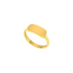 High Polish Classy Ladies Ring Hallmarked Pure Gold