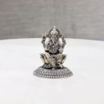 Padmam Ganesh Silver Idol